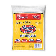 SACOS LIXO EMBALIXO 50LTS 10UND