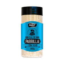 SAL DE PARRILLA COM ALHO 450G