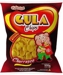 SALGADINHO GULA CHIPS CHURRASCO 100GR