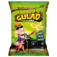 SALGADINHO GULAO CEBOLA 80GR