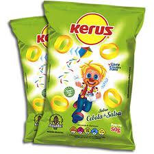 SALGADINHO KERUS SALSA E CEBOLA 43GR