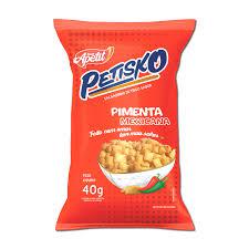 SALGADINHO PETISKO PIMENTA MEXICANA 40GR