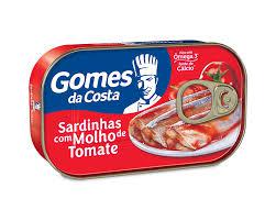 SARDINHA GOMES COSTA TOMATE 125GR