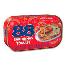SARDINHAS MOLHO DE TOMATE 88 125GR