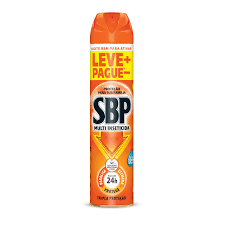 SBP INSETICIDA AEROSSOL 450ML LARANJA
