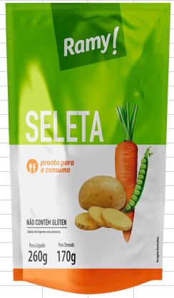 Seleta de Legumes em Conserva Ramy Sachê 170g
