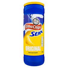 SNACK DE BATATA 163GR ORIGINAL ELMA CHIPS STAX