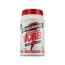 SODA CAUSTICA VOREL 1KG