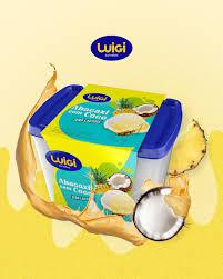 SORVETE LUIGI 1,5L ABACAXI COCO ZERO LACTOSE