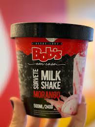 SORVETE MORANGO BOBS 500ML