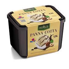 SORVETE SOLNEVE POTE AURUS 1,5L PANNA COTTA