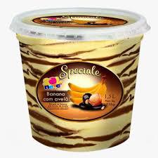 SORVETE SOLNEVE PT1,5LT SPECIALE BANANA C/ AVELAS