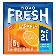 SUCO EM PO FRESH LARANJA 15GR