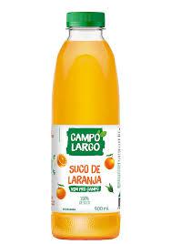 SUCO INTEGRAL CAMPO LARGO 900ML LARANJA