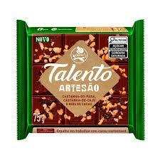 TALENTO GAROTO 75G CASTANHA DO PARA
