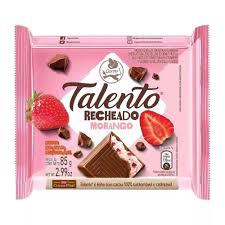 TALENTO GAROTO 85GR MORANGO