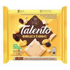 TALENTO TAB CHOC BRANCO CER 85GR