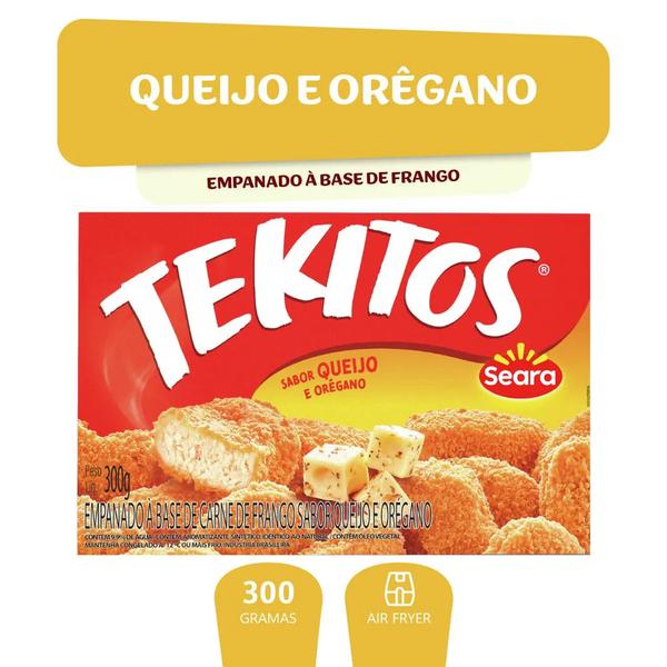 TEKITOS QUEIJO/OREGANO SEARA 300GR