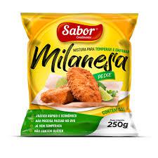 TEMPERA E EMPANA PEIXE MILANESA 250G