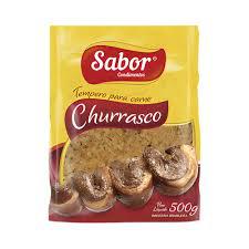 TEMPERO CHURRASCO SABOR 500G