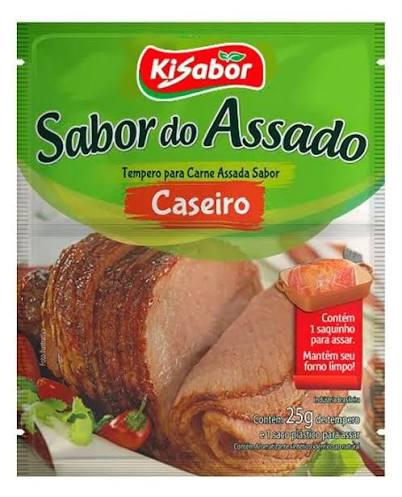 TEMPERO KISABOR 25G SABOR DO ASSADO