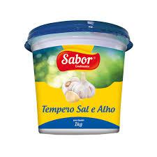 TEMPERO SAL E ALHO SABOR 1KG