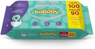 TOALHA UMEDECIDA FLIP TOP 100UND ISABABY