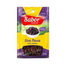 UVA PASSAS SABOR 80GR
