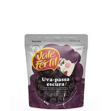 UVA PASSAS VALE FERTIL ESCURA S/S DOYPACK 80G