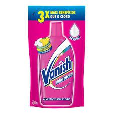 VANISH ALVEJANTE SEM CLORO REFIL 500ML