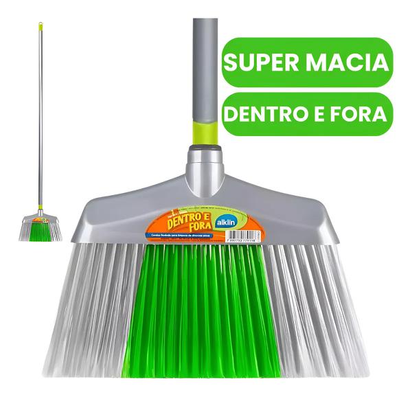 VASSOURA ALKLIN DENTRO E FORA