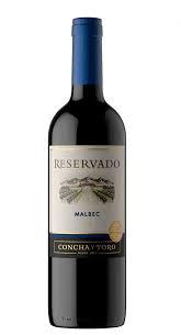 VINHO CONCHA Y TORO 750ML RESERVADO MALBEC