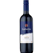 VINHO GALIOTTO TINTO SECO 750ML