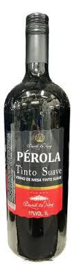VINHO PEROLA TINTO SUAVE 1L