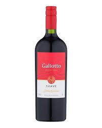 VINHO TINTO GALLIOTO SUAVE 1LT