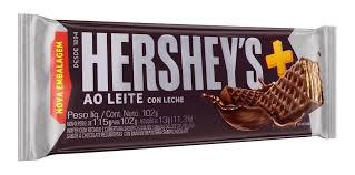 WAFER HERSHEYS MAIS AO LEITE 102G