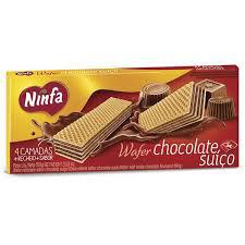 WAFER NINFA CHOCOLATE SUIÇO 100GR