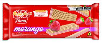 WAFER VILMA MORANGO 115GR