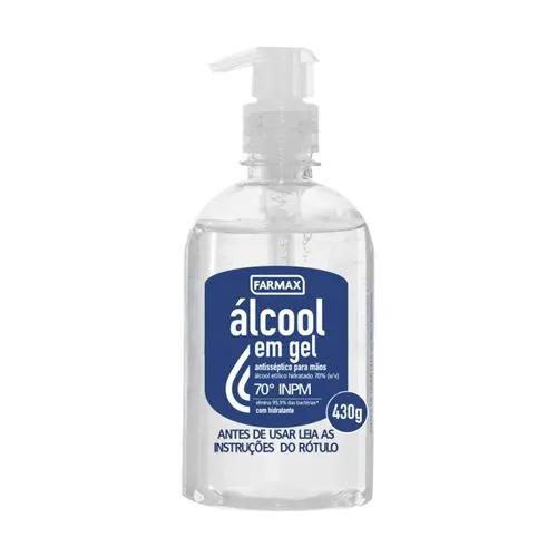 ALCOOL GEL 70% NEUTRO FARMAX 430G