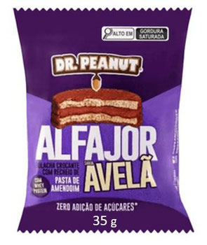 ALFAJOR AVELA DR. PEANUT 35G