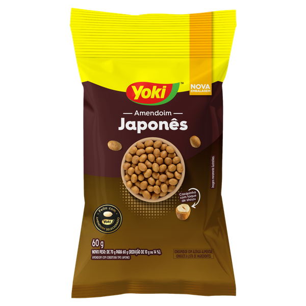 AMENDOIM JAPONES YOKI  60G
