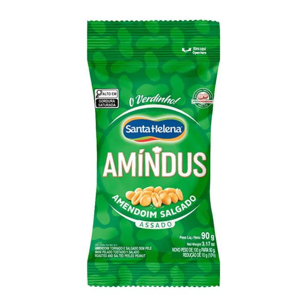 AMENDOIM S/PELE GRELHADITOS 90G
