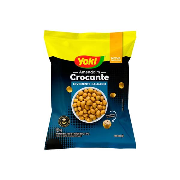 AMENDOIM YOKI LEVEMENTE SALG 120G