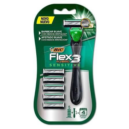 AP BARB BIC FLEX3 SENSITIVE C/CARGA