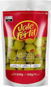 AZEITONA VERDE C/PIM VALE FERTIL 150G SC