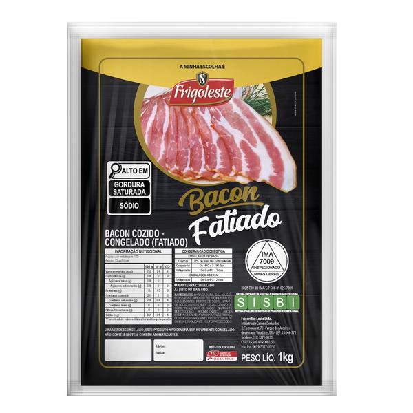 BACON DEF FATIADO FRIGOLESTE 1KG