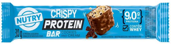 BARRA CER NUTRY PROTEIN COOKIES 30G