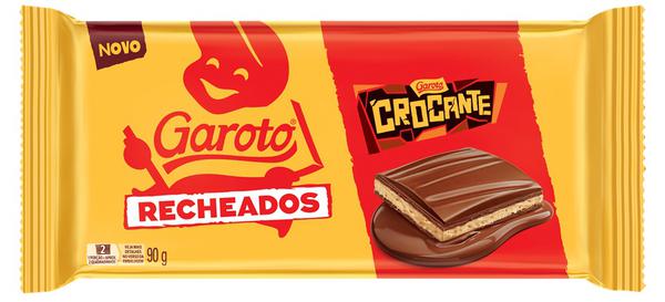 BARRA CHOC RECH CROCANTE GAROTO 90G