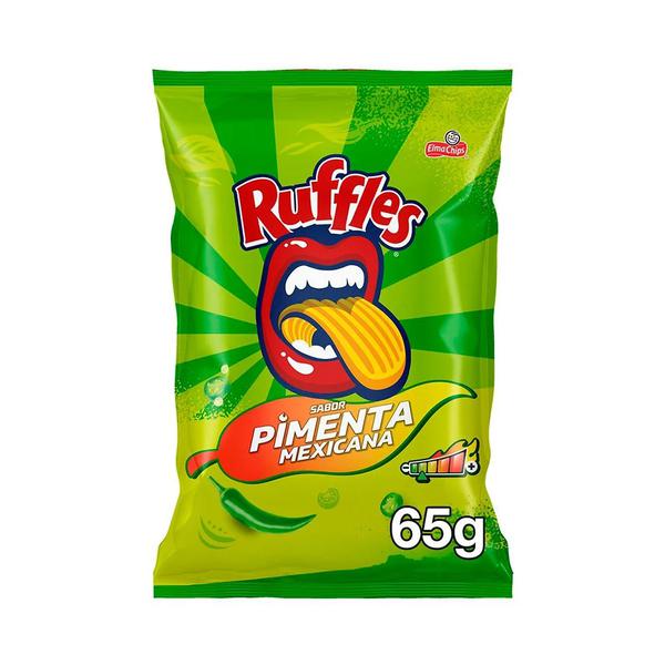 BATATA ONDULADA PIM MEXICANA RUFFLES 65G