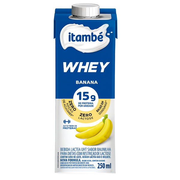 BEB UHT WHEY BANANA ITAMBE 450ML